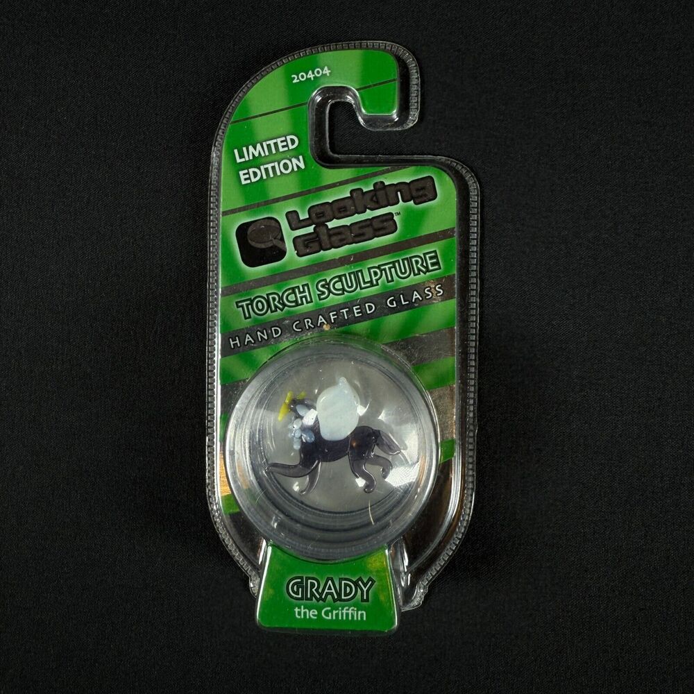 LOOKING GLASS Hand Crafted Torched Figure GRADY the Griffin Miniature